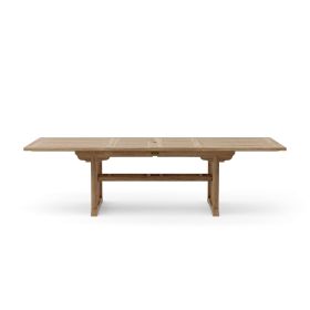 SAHARA 106″ RECTANGULAR DOUBLE EXTENSION TABLE